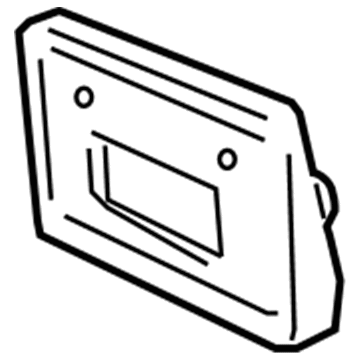 Ford 1L5Z-17A387-AAA License Bracket