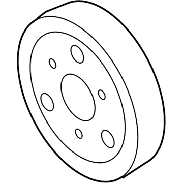 Ford HJ5Z-8509-A Pulley