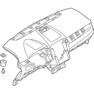 Ford CT4Z-7804320-AA Instrument Panel