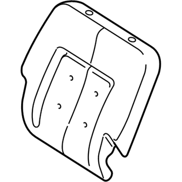 Ford 2L1Z-7866800-AT Pad - Rear Seat Back