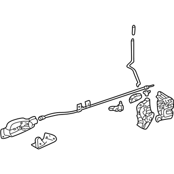 Ford Thunderbird Door Latch Assembly - 3W6Z-76219A64-AB