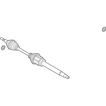 Lincoln K2GZ-3B436-Z Axle Assembly