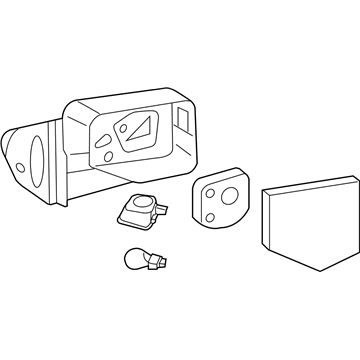 Mercury 6L2Z-17683-DAA Mirror Assembly