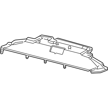 Ford 3C3Z-8326-AA Deflector - Air