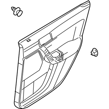 Ford 9S4Z-5427406-BB Panel Assembly - Door Trim