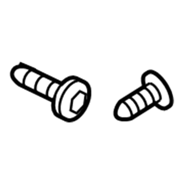 Ford -W708412-S901 Door Trim Panel Screw