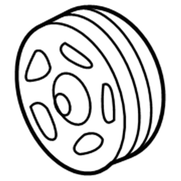 Ford 4C2Z-2L487-BA Pulley