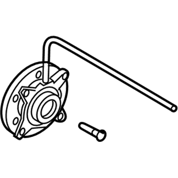 Ford 6L1Z-1104-D Hub Assembly