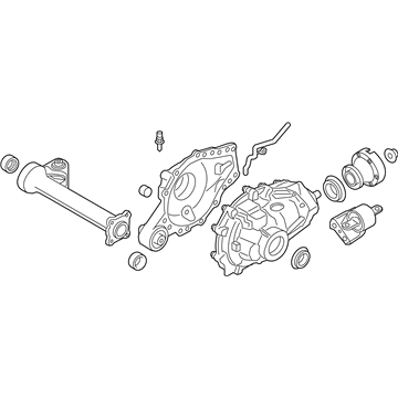 2023 Ford Ranger Differential - KB3Z-3002-C