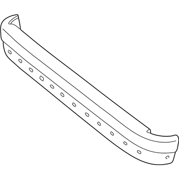 1996 Ford E-150 Econoline Bumper - F4UZ-17906-D