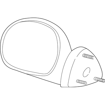 Lincoln 6L7Z-17682-BA Mirror Assembly