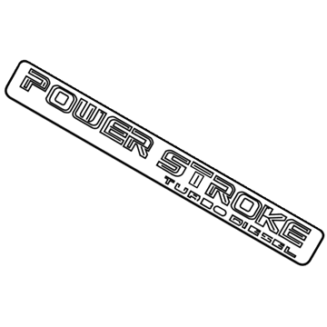 Ford HC3Z-9942528-F Nameplate