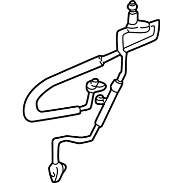 Ford 6W4Z-19835-A Refrigerant Hose