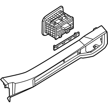 Ford PR3Z-6304388-BA Dash Vent