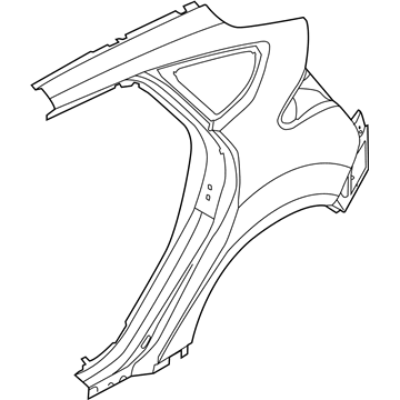 Ford CM5Z-5827840-B Quarter Panel