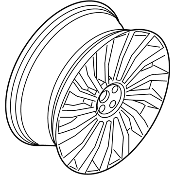 Lincoln KA1Z-1007-J Wheel, Alloy