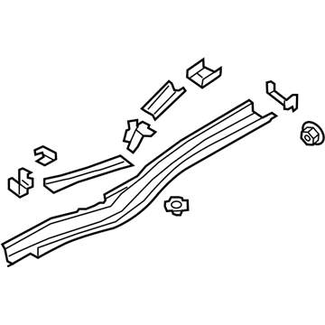 Lincoln DG9Z-5410126-E Rail Assembly