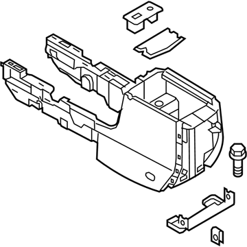 Lincoln AH6Z-54045A36-CA Console Assembly