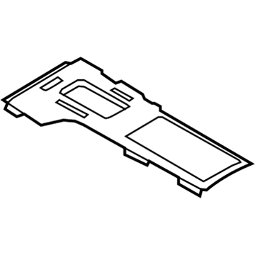 Lincoln BH6Z-54045A76-AA Trim Bezel