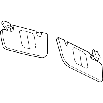 Ford 8R3Z-6304104-AA Sunvisor