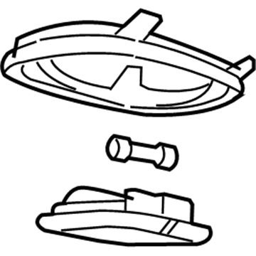 Ford YS4Z-13776-BA Cargo Lamp