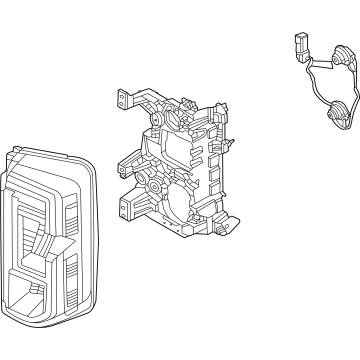 Ford M2DZ-13404-E Tail Lamp Assembly