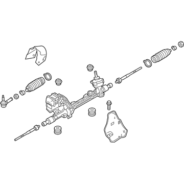 Ford Explorer Rack And Pinion - BB5Z-3504-L