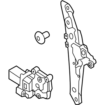 Ford BM5Z-5827000-B Window Regulator