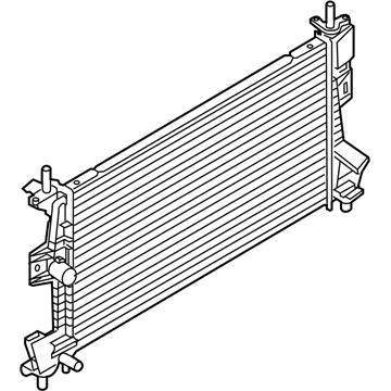 Ford CV6Z-8005-A Radiator Assembly