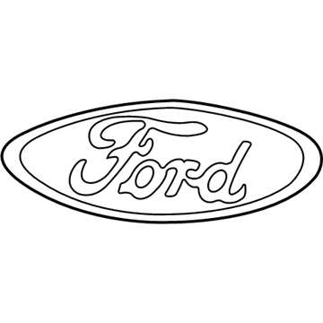 2006 Ford Focus Emblem - YS4Z-74425A52-CA