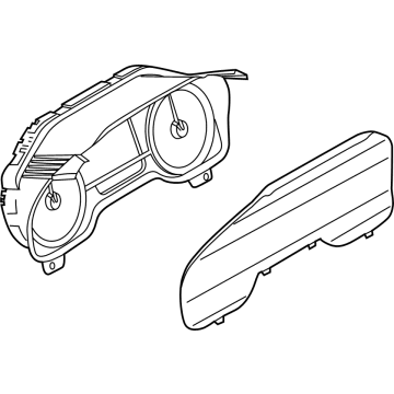 Ford NL1Z-10849-J Cluster Assembly