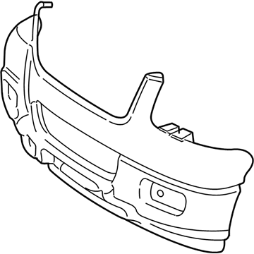 2003 Ford Expedition Bumper - 2L1Z-17D957-MPTM