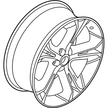 2014 Ford Taurus Spare Wheel - DG1Z-1007-G