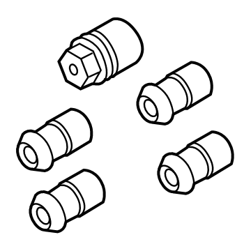 Ford GR3Z-1A043-A Wheel Lock Kit