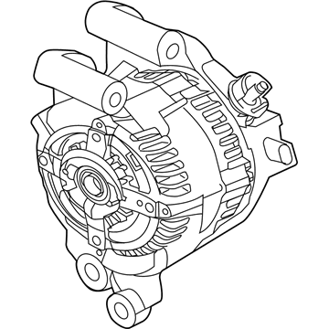 Ford Fusion Alternator - HU2Z-10V346-BURM