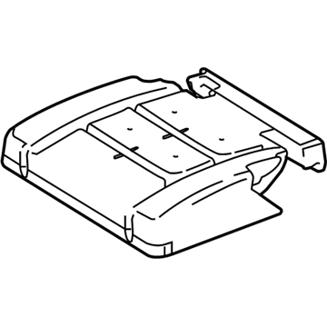 2008 Ford Taurus X Seat Cushion - 5F9Z-7463840-DA