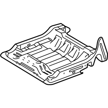 Ford 8A4Z-7463160-B Seat Frame