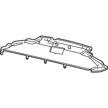 Ford 3C3Z-8327-AA Air Deflector