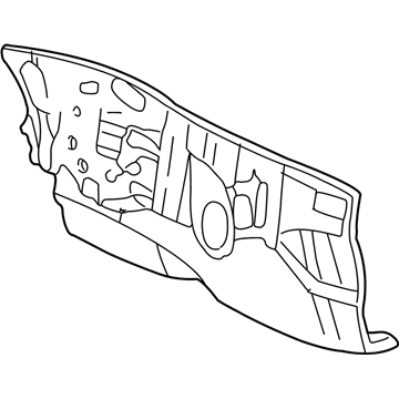 Mercury 4F1Z-5401610-AB Dash Panel