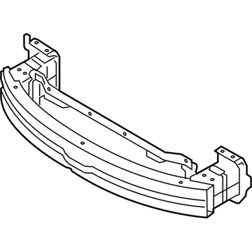 Ford D2BZ-17757-A Impact Bar