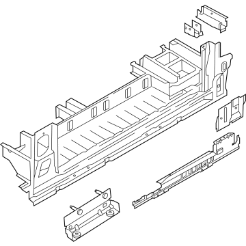 Ford NK4Z-6120040-B Step Assembly