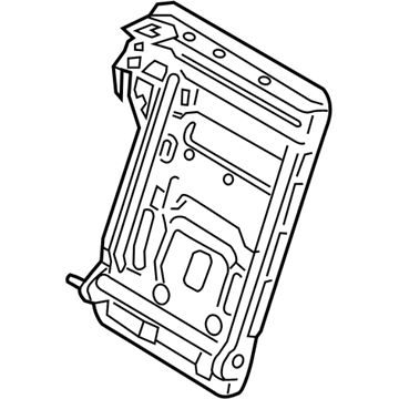 Ford DU5Z-96613A38-D Seat Back Frame