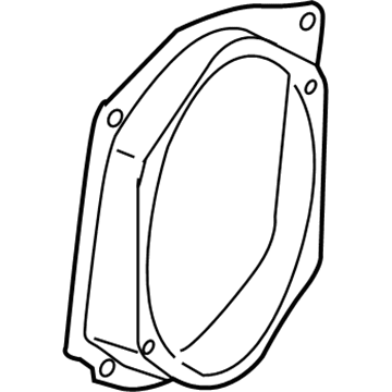 Ford 5F9Z-19A443-AB Rear Mount Bracket