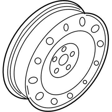 Mercury 5G1Z-1007-AA Spare Wheel