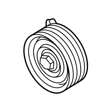 Mercury 5L8Z-6C348-A Idler Pulley