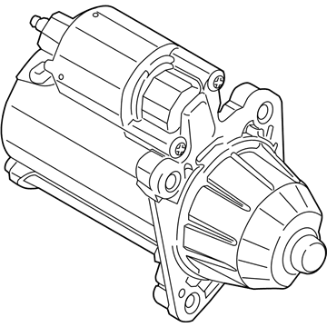 Ford AV6Z-11002-H Starter Motor Assembly