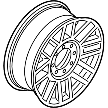 Ford HC3Z-1007-K Wheel Assembly