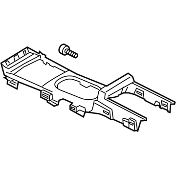 Lincoln EJ7Z-78045A76-AA Console Panel