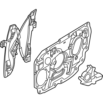 Ford Taurus X Window Regulator - 8F9Z-7423208-A