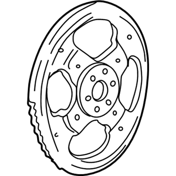 Mercury F6DZ-6375-A Flywheel